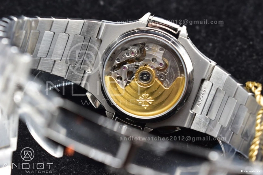 5980 Cozy Wht SS SS Stk A7750 Chrono Mod Date Nautilus PPF 435 1117
